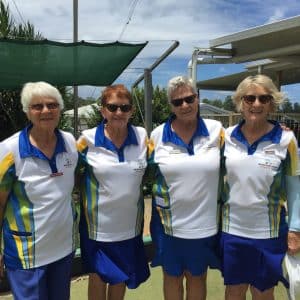 Joy Calder (Skip), Jill Lougheed, Rosie Rohde, Elizabeth Muir