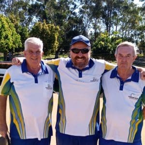 Neil Herbert (Skip), Dave Portelli, Peter Silk