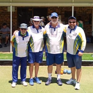 Nelson Lopera, Greg Woodward, Les Pate (Skip), Dave Portelli